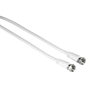 Hama 00205039 5 m Coaxial Cable F White