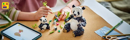 LEGO Creator Dzikie zwierzęta: rodzina pand