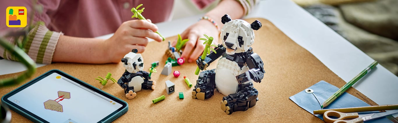 LEGO Creator Dzikie zwierzęta: rodzina pand