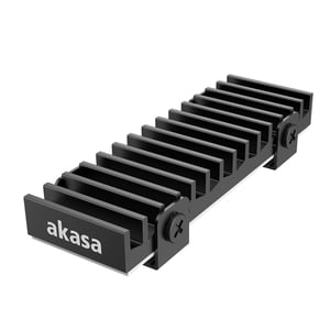 Akasa Gecko Pro SSD-Kühlkörper, schwarz, 1 Stück