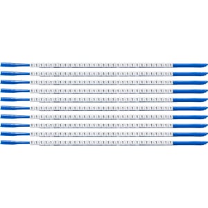 Brady SCN-07-1 Cable Marker, Black, White Nylon, 300 pcs.
