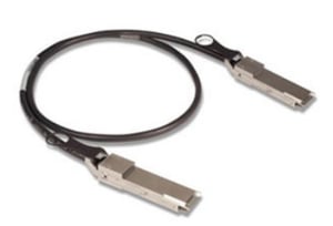 Extreme Networks 1 m, QSFP+ InfiniBand-/Glasfaserkabel QSFP+ Schwarz
