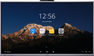 Hikvision DS-D5B65RB/D Interactive Whiteboard 165.1 cm (65") 3840 x 2160 px Touchscreen Gray