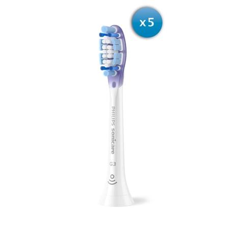 Philips HX9055/87 koncówka do szczoteczki 5 szt. Biały