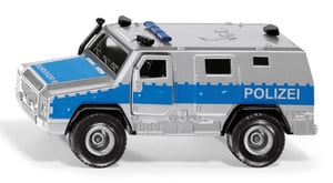 Siku Rheinmetall MAN Survivor R Polisbilsmodell, delvis monterad, 1:50