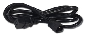 APC C19/C14 2 m Schwarz C14-Panel C19-Panel