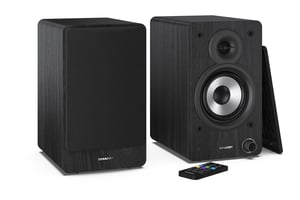 Sharp Bookshelf Speakers 2-drożny Czarny Przewodowy i Bezprzewodowy 60 W