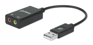 Manhattan 153324 2.1-channel USB sound card