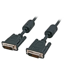 EFB Elektronik K5434.10V2 kabel DVI 10 m DVI-D Czarny