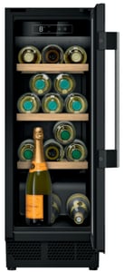 Neff KU9202HF0 Weinkühlschrank, Einbaugerät, schwarz, 21 Flaschen.