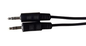 Microconnect AUDLL2 ljudkabel 2 m 3,5 mm svart