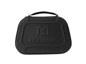 RealWear 127109 Peripheral Device Case, Briefcase Case, Ethylene-Vinyl Acetate (EVA) Copolymer, Black