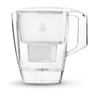 Dafi POZ03155 Water Filter 4-liter Water Filter Jug, Translucent, White