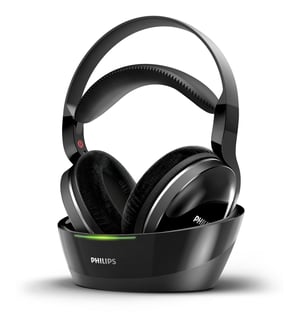 Philips SHD8850/12 Kopfhörer/Headset, kabellos, Kopfbügel, Musik, Schwarz