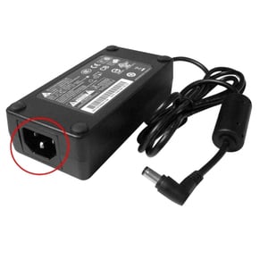 QNAP PWR-ADAPTER-90W-A01 strömadapter/växelriktare, inomhus, svart