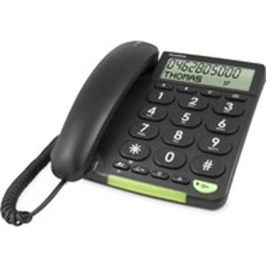 Doro 312CS Name und Anrufer-ID Schwarz