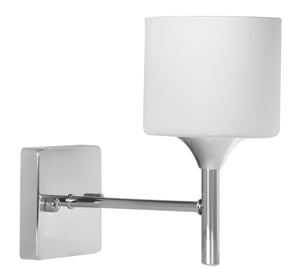 Activejet MIRA Classic Single Wall Sconce, Chrome, E27, for the living room