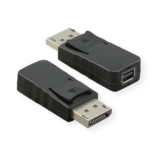 VALUE 12.99.3160 DisplayPort-till Mini DisplayPort-adapter, svart