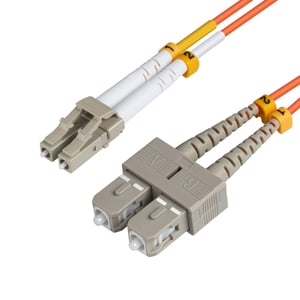 Microconnect FIB420001 InfiniBand-/fiberoptisk kabel 1 m LC SC Orange