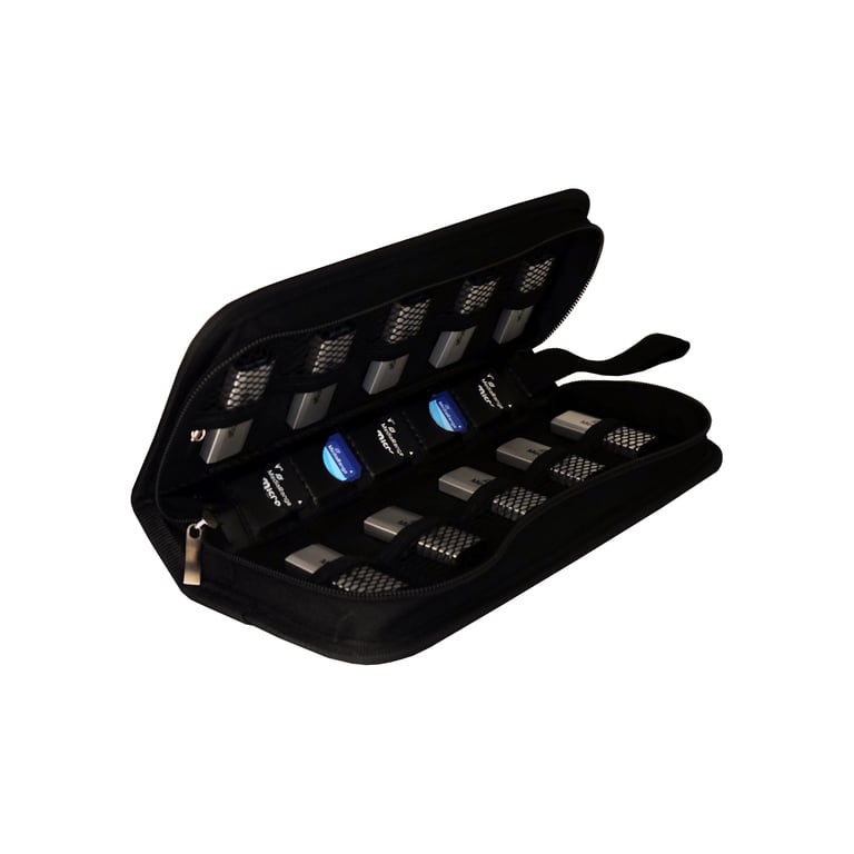 MediaRange BOX99 etui na karty pamięci 5 kart(y) Nylon Czarny