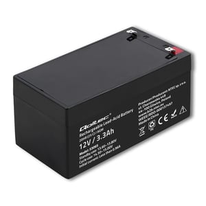 Qoltec 53065 Lead-acid (VRLA) Battery 12 V 3.3 Ah