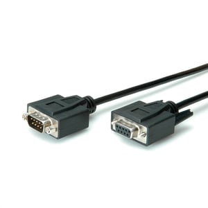 VALUE 11.99.6210 Parallel Cable, Black, 1 m, DB-9