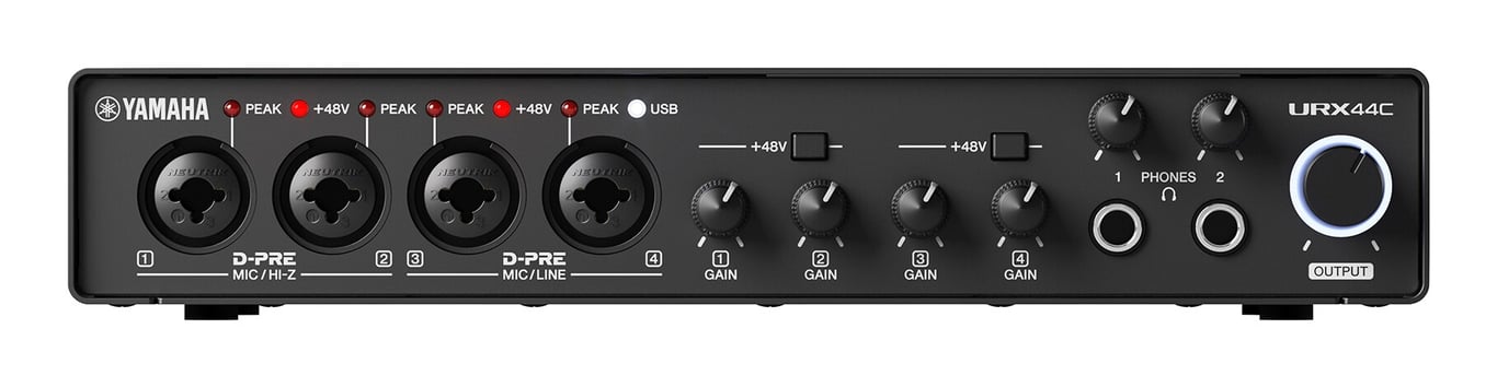 Yamaha URX44C Interfejs do nagrywania audio