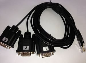 ALLNET ALL4500_COM Parallel Cable, Black, DB-9