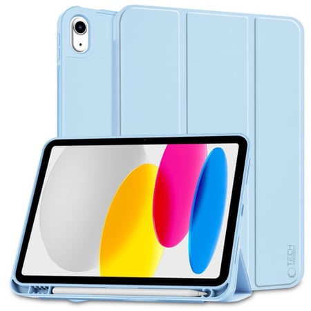 Tech-Protect 9490713927618 torba na laptop 27,7 cm (10.9") Folio Jasny Niebieski