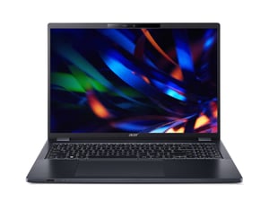 Acer TravelMate P4 TMP416-52G-TCO-51EJ Intel® Core™ i5 i5-1335U Laptop 40,6 cm (16") WUXGA 16 GB DDR4-SDRAM 512 GB SSD NVIDIA GeForce RTX 2050 Wi-Fi 6 (802.11ax) Windows 11 Pro Niemiecki Niebieski