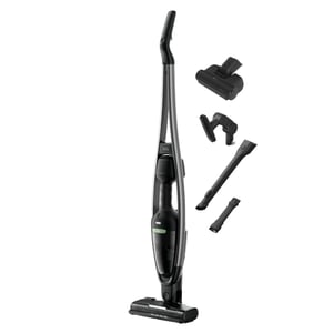 AEG AS62B25OKO Upright Vacuum Cleaner, Battery-Powered, Dry, Bagless, 0.3 L, Black, 2.5 Ah