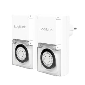 LogiLink ET0006A elektrisk tidtagare Vit Daglig programmerare