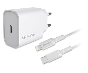 4smarts 4S465591 Smartfon, Tablet Biały Prąd przemienny Wewnętrzna