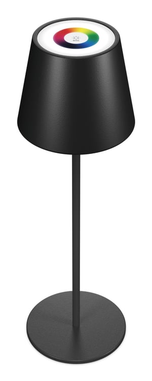 RealPower LED TableLight 360 RGB Table Lamp 3 W Black