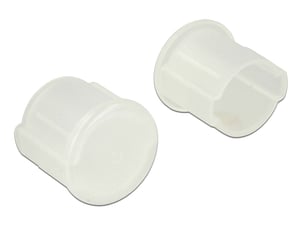 DeLOCK 64022 BNC-Steckdosenadapter, transparent, 10 Stück.