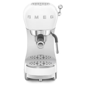 Smeg ECF02WHEU Kaffeemaschine – Manuelle Espressomaschine, 1,1 l