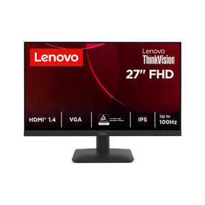 Lenovo ThinkVision S27-4e monitor komputerowy 68,6 cm (27") 1920 x 1080 px Full HD LCD Czarny