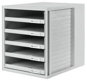 HAN Schrank-Set Polistyren Szary