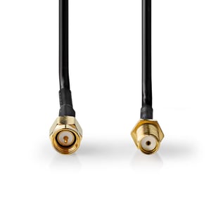 Nedis CSGL02010BK50 koaxialkabel 5 m SMA Svart