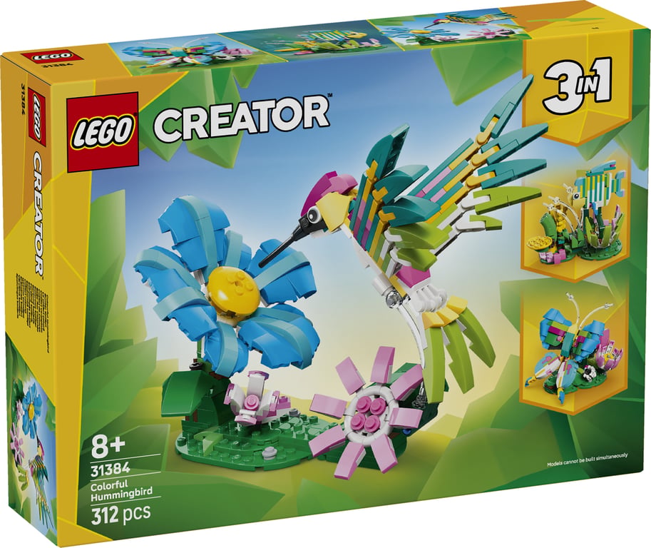 LEGO Creator Dzikie zwierzęta: kolorowy koliber