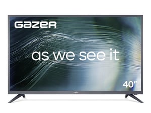 Gazer TV40-FS2G Telewizor 101,6 cm (40") Full HD Smart TV Wi-Fi Szary 400 cd/m²
