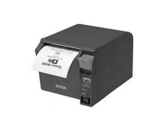 Epson TM-T70II (025C0): UB-E04 + integrierter USB-Anschluss, PS, Schwarz, EU