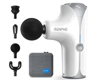 Renpho PEU-RP-GM173-WH masażer Uniwersalne Czarny, Biały, Szary