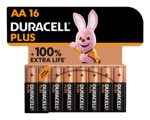 Duracell 141025 Batterie für den Hausgebrauch Einweg-AA-Alkalibatterie