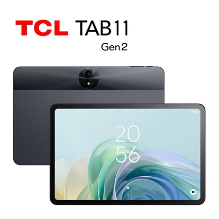 TCL TAB 11 Gen 2 Mediatek 256 GB 27,9 cm (11") 6 GB Wi-Fi 5 (802.11ac) Android 14 Szary