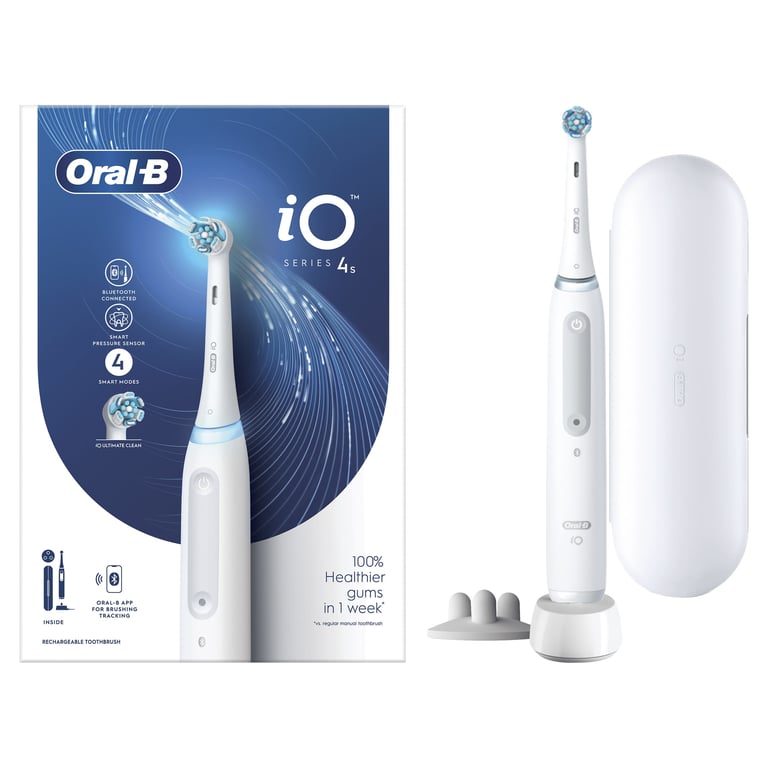 фото Електрична зубна щітка Oral-B iO 4S White