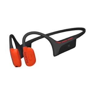 Suunto Wing 2 Wireless Open-Ear Sports Bluetooth Headset, Black, Orange