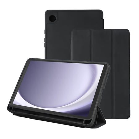 4smarts 541289 etui na tablet 22,1 cm (8.7") Etui z klapką Czarny