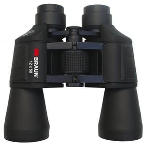 Braun Binocular 12x50 lornetka BK-7 Porro Czarny