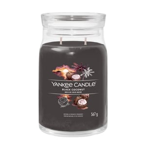 Yankee Candle Signature świeca Cylidner Drzewo cedrowe, Kokos Czarny 1 szt.